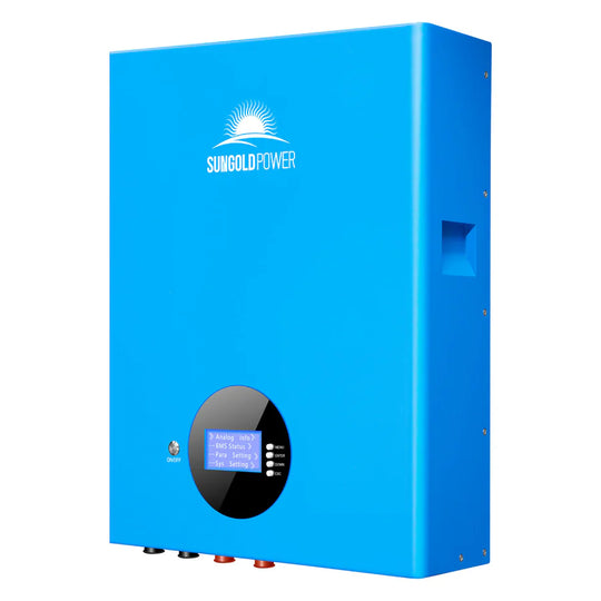 SunGold Power 5.12KWH Powerwall LiFePO4 Lithium Battery SG48100M