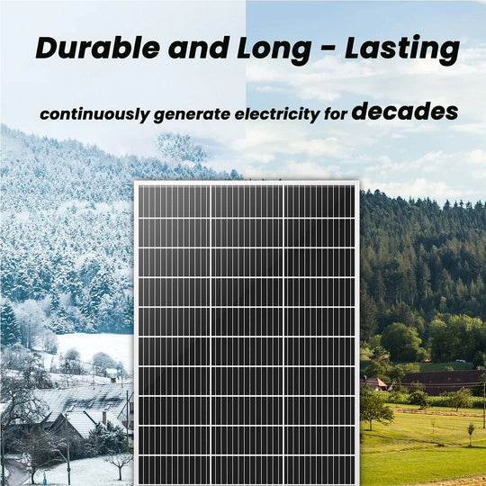 200W Rigid Solar Panels w/ cable and connector