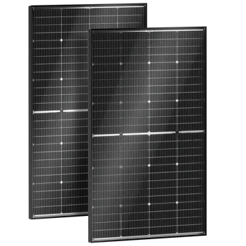 BougeRV 16BB N-Type 12V/24V 200 Watt Bifacial Solar Panel