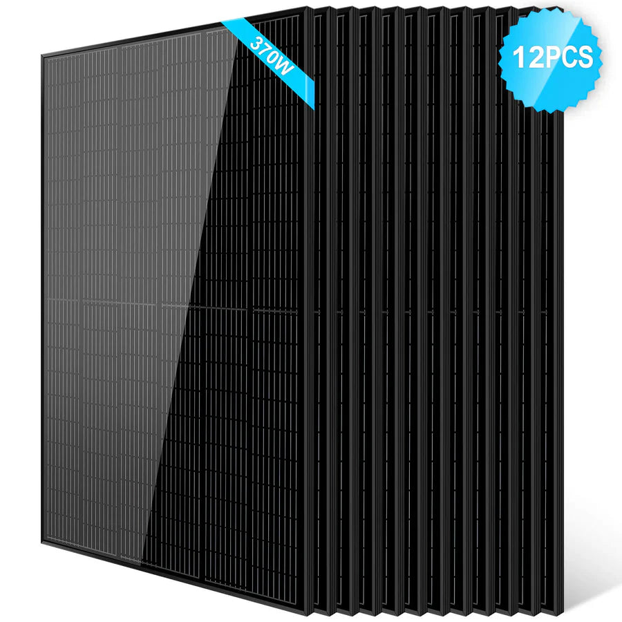Sungold Power 370W Mono Black Solar Panel UL 61730