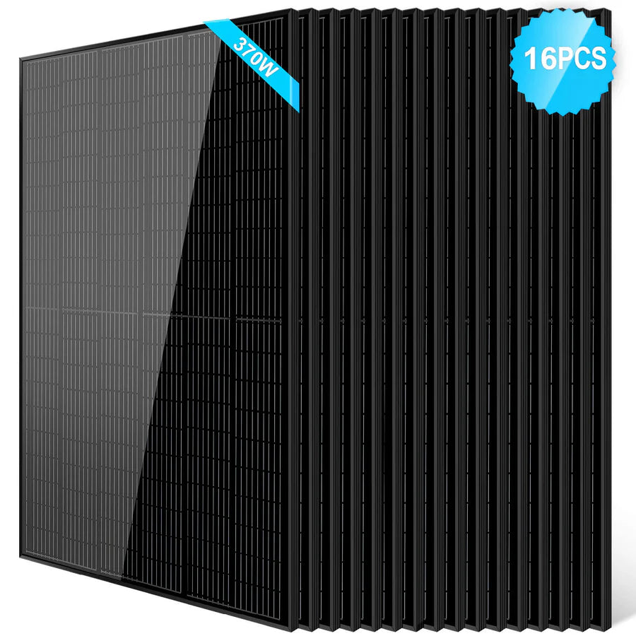Sungold Power 370W Mono Black Solar Panel UL 61730