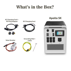 Apollo 5K • Ultra-Fast Portable Solar Power Station