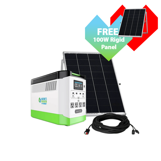 High Capacity Lithium 1800 Solar Generator
