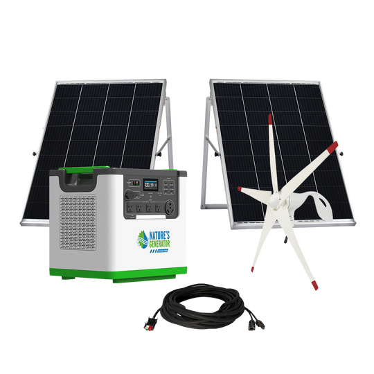 Nature's Generator Lithium 3600 Solar and Wind Generator