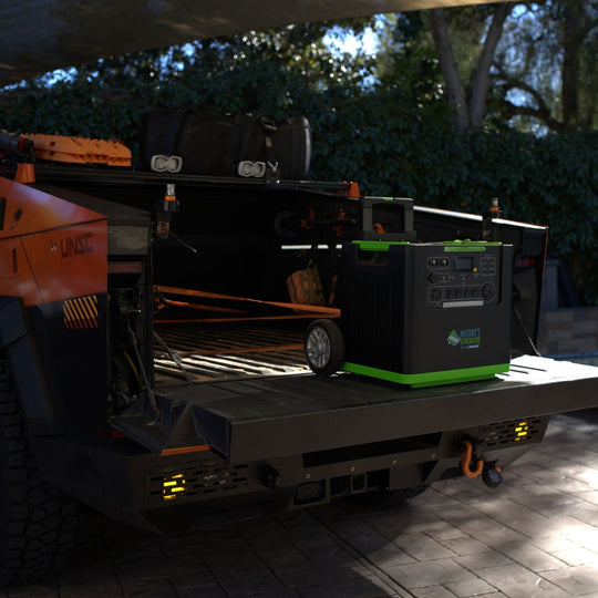 Nature's Generator Lithium 6000 with Solar Panel