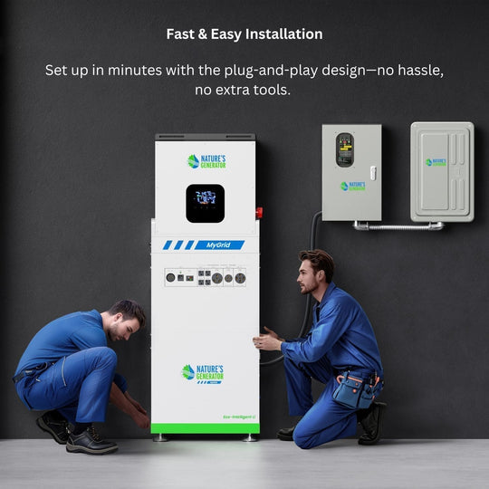 MyGrid 10K Solar Generator for Home