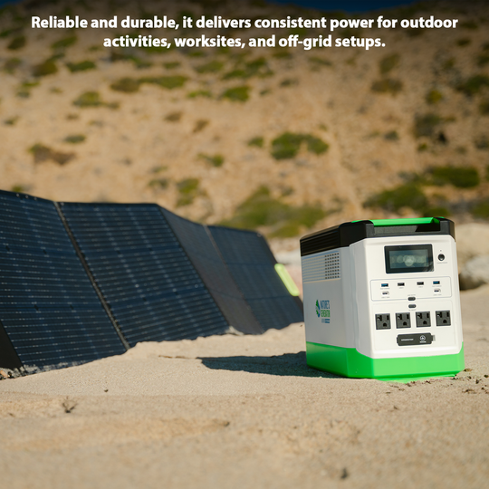 High Capacity Expandable Lithium 1800 Power Station