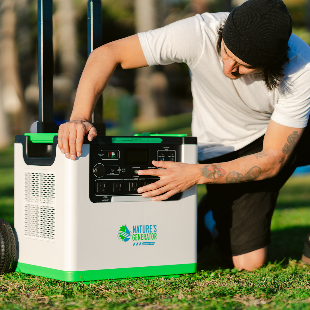 Nature's Generator Lithium 3600 Solar Generator