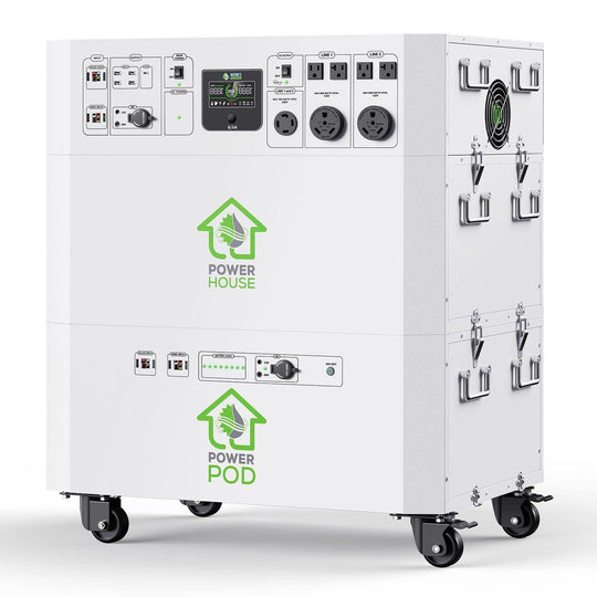 Nature’s Generator Powerhouse with Solar Panel